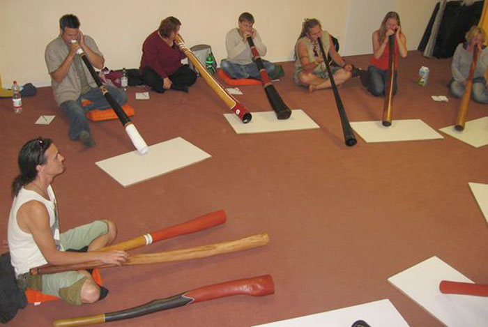 Jeremy Cloake didgeridoo workshop 1